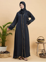 Modest luxury Abaya Burqa with Matching Hijab