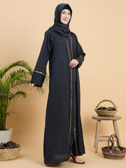 Modest luxury Abaya Burqa with Matching Hijab