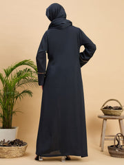 Modest luxury Abaya Burqa with Matching Hijab