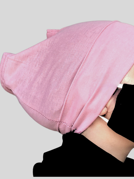 Baby Pink Hijab Cap