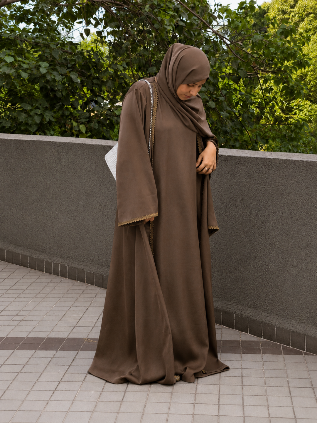 Luxury Modest Shrug Abaya for Women with Matching Inner & Hijab