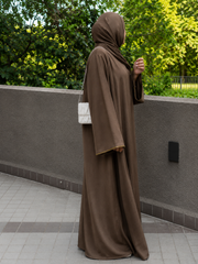 Luxury Modest Shrug Abaya for Women with Matching Inner & Hijab