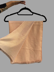 Cotton Shimmer Beige Solid Hijab for Women