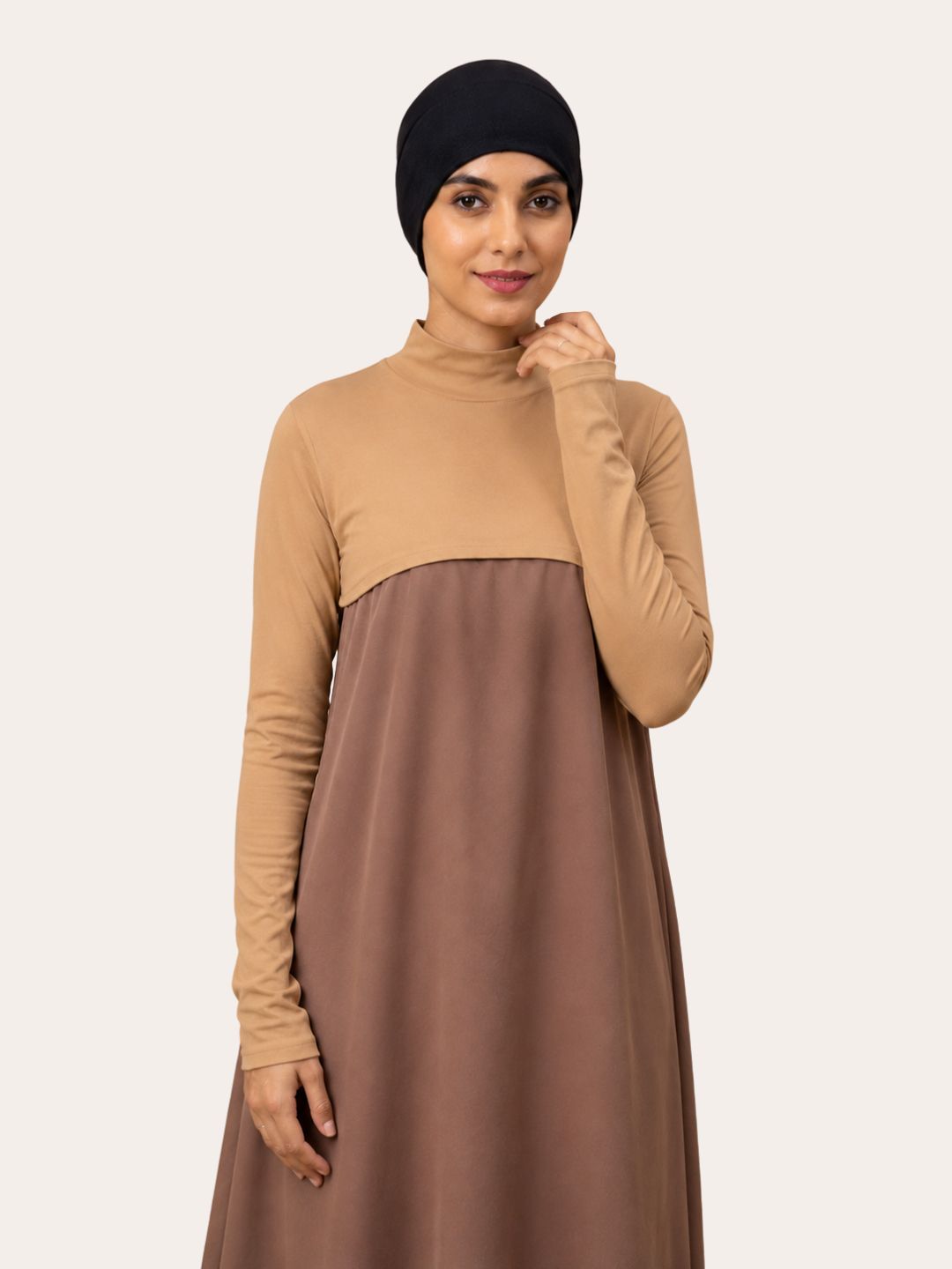 Women's Neck & Sleeve Extender-Beige