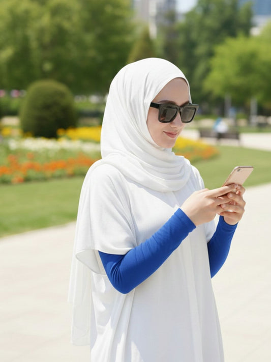 Women’s Arm Sleeves Extender-Blue