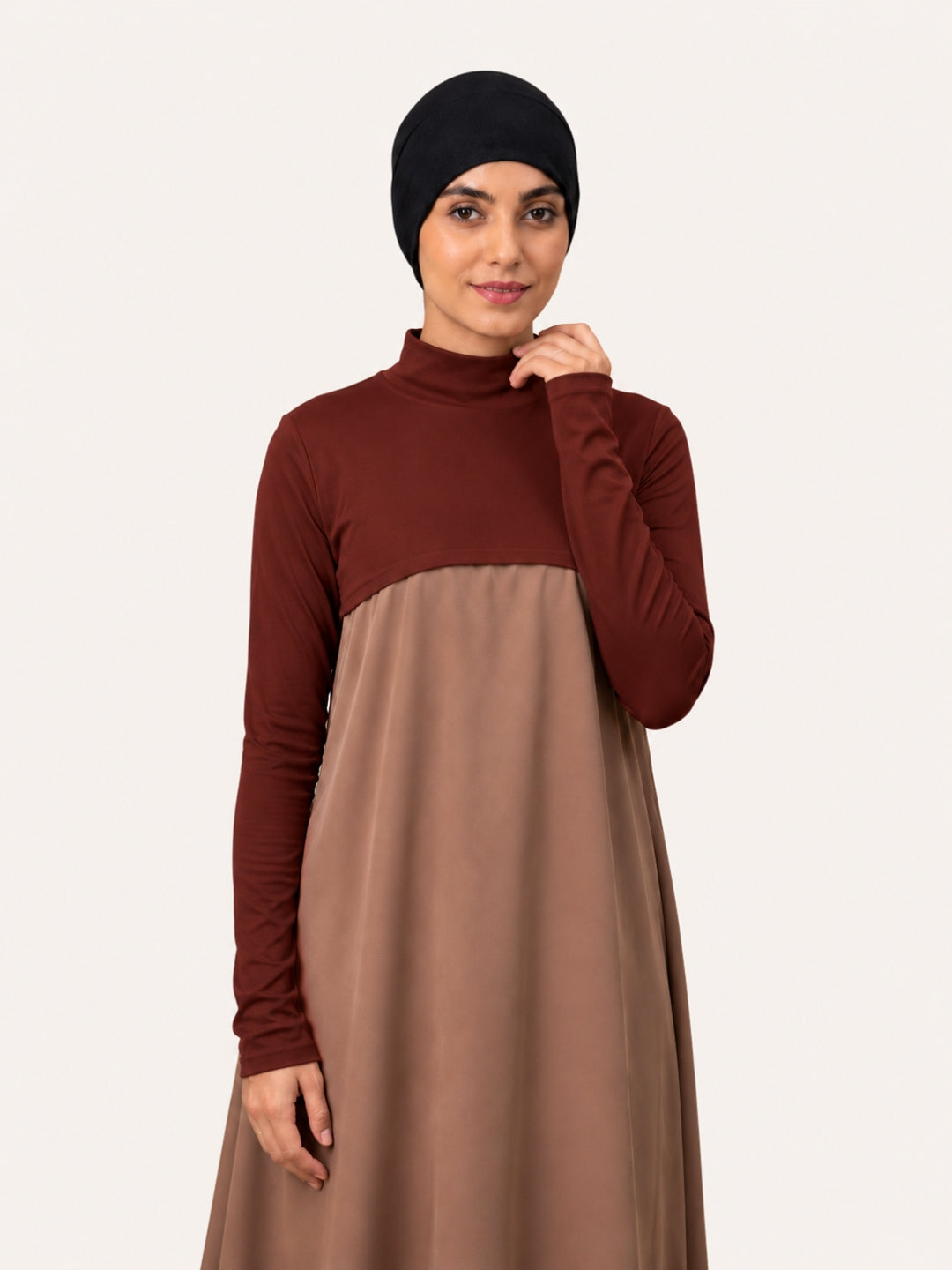 Women's Neck & Sleeve Extender– Brown