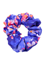 Set Of 3 Multicolored Printed Scrunchies