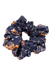 Multicolored Set Of 3 Printed Scrunchies