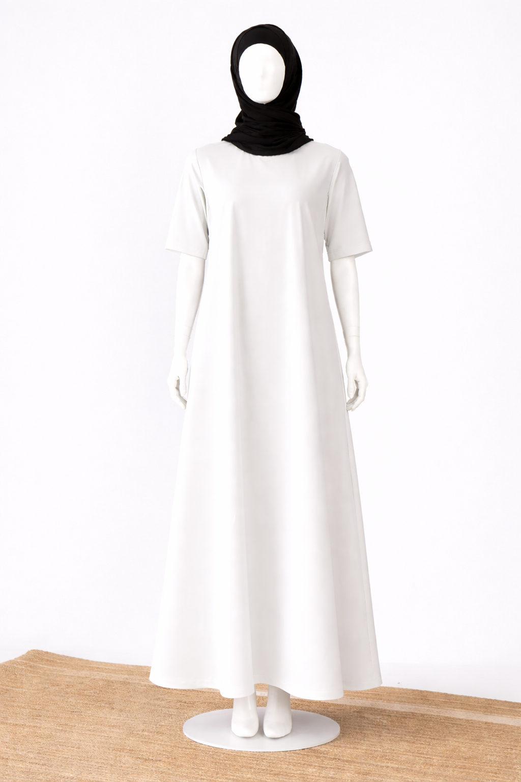 Half Sleeve White Inner Layering For Women