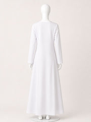 Full Sleeves Solid Inner Layering for Women-White