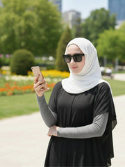 Women’s Arm Sleeves Extender-Grey