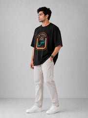 "I’m The Best" Oversized Men's Black T-Shirt