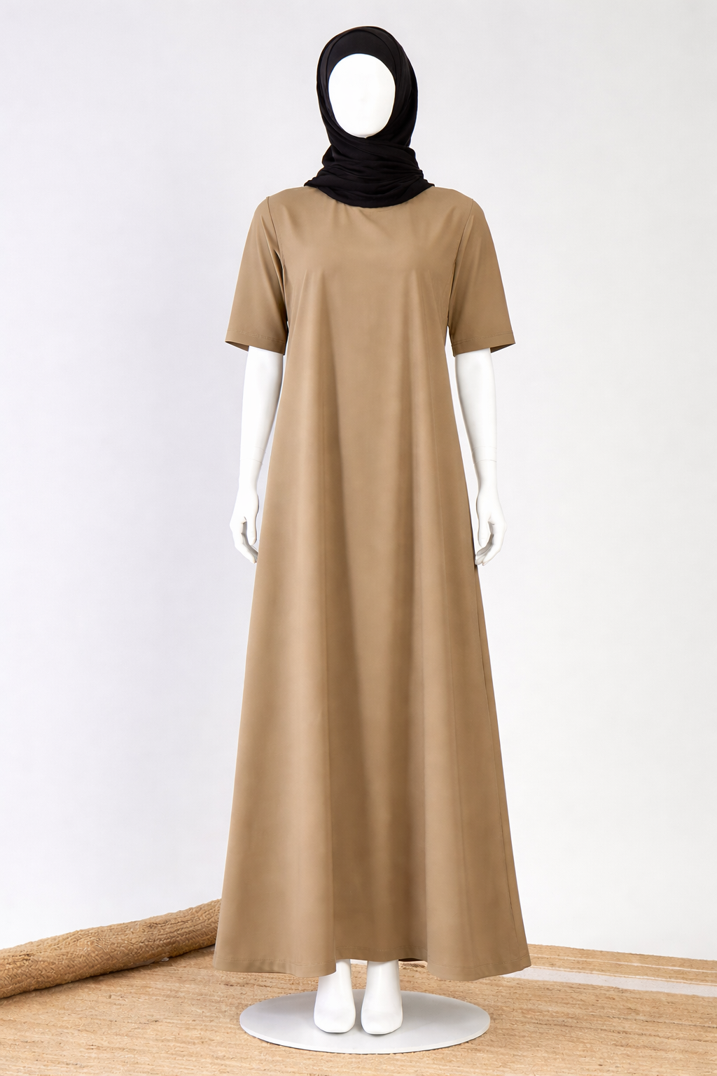 Half Sleeve Beige Inner Layering For Women