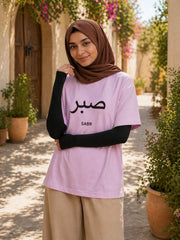 Lavender Modest Sabr Women’s T-Shirt