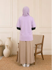 Modest Smile It’s Sunnah Lavender T-Shirt for Women