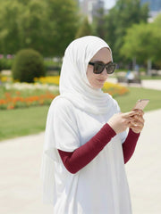 Women’s Arm Sleeves Extender-Maroon