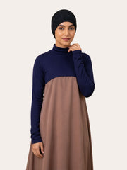 Women's Neck & Sleeve Extender-Navy Blue