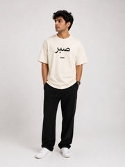 Men's Off White "SABR" Oversized T-Shirt