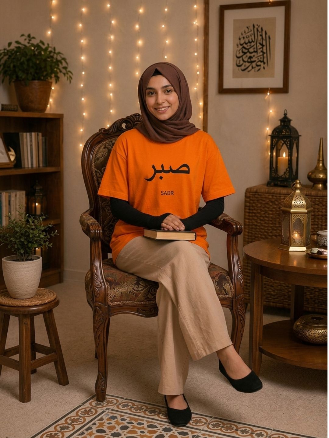 Modest Sabr Orange Women’s T-Shirt