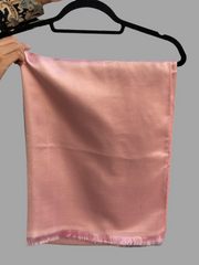 Cotton Shimmer Pink Solid Hijab for Women