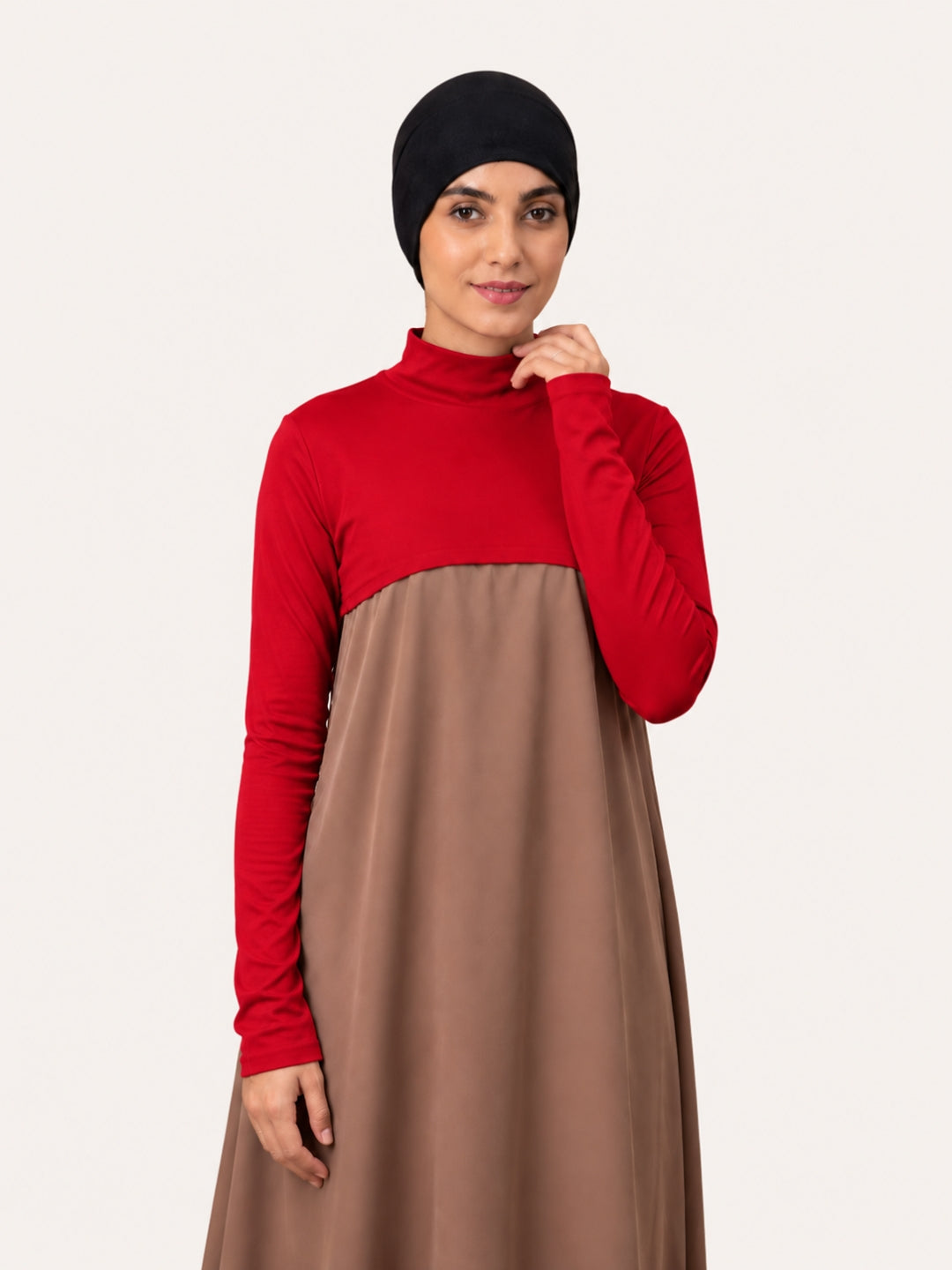 Women's Neck & Sleeve Extender– Red