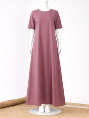 Pink Half Sleeve Inner Layering For Women