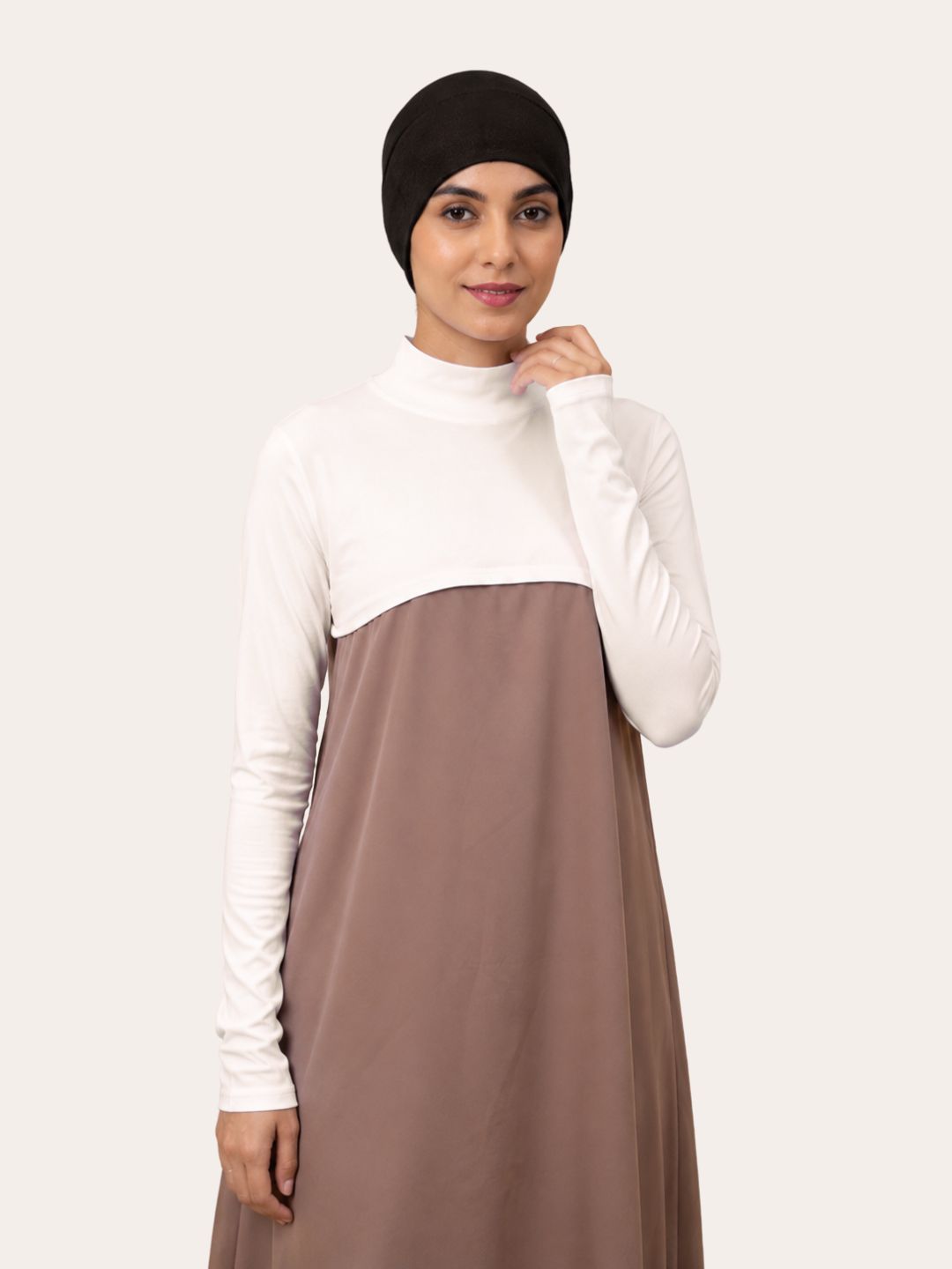 Women's Neck & Sleeve Extender-White