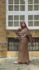 Modest Women’s Draped Dress 2 piece Set with Matching Dupatta